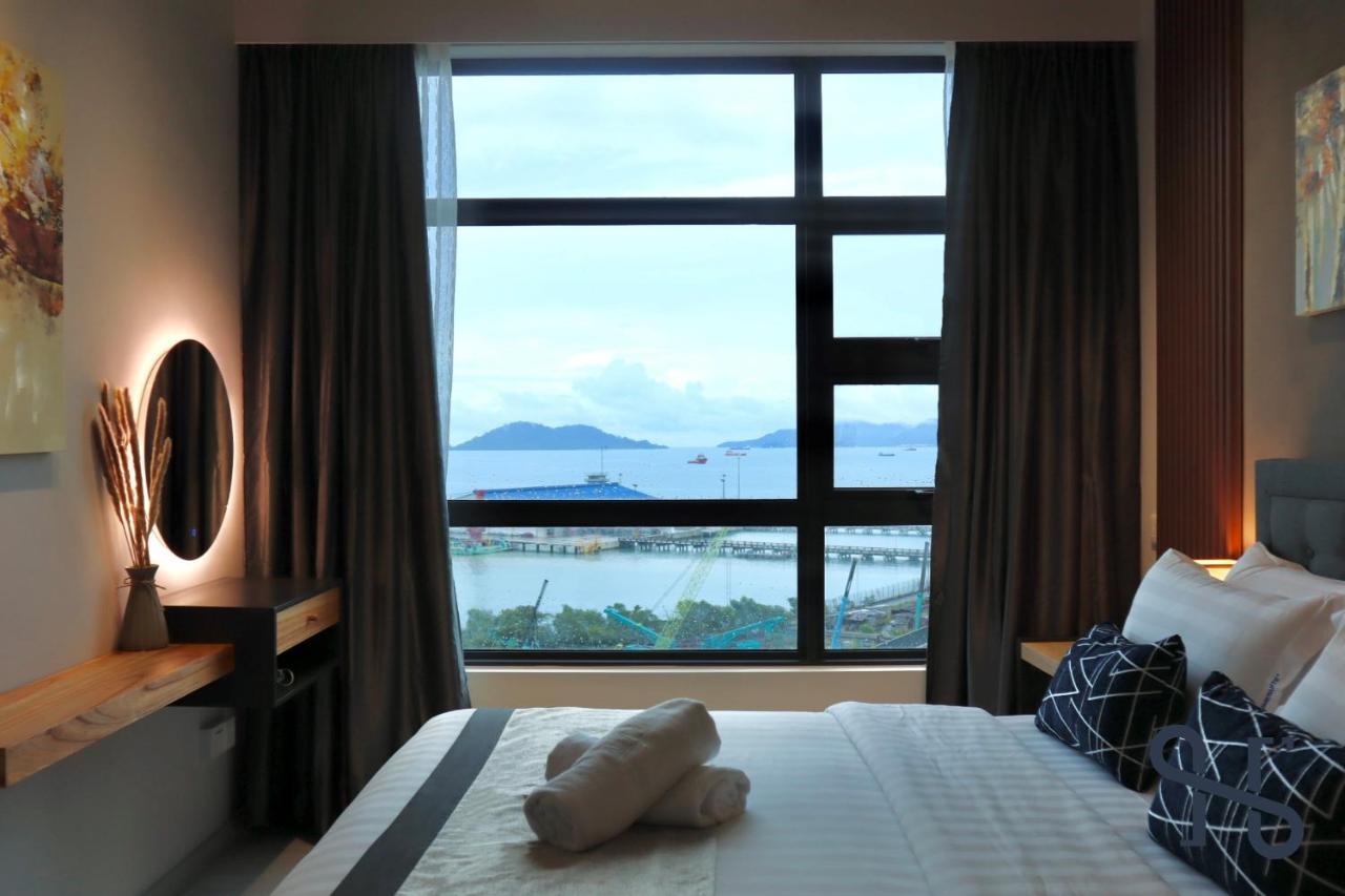 Homesuite' Home At Jesselton Quay Kota Kinabalu Bagian luar foto